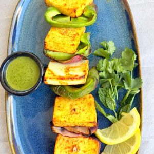 Tandoori paneer tikka